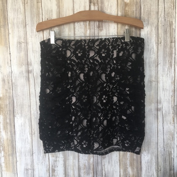 Costa Blanca Black lace skirt - Picture 1 of 4